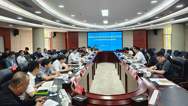 民营经济促进法政企面对面——辽宁民营经济茶叙会在沈北新区召开